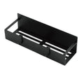 Jarrlot magnetic fridge spice rack in black with hanging hooks