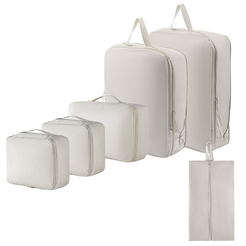 Black memory fabric packing cube, water-resistant anti-wrinkle shell